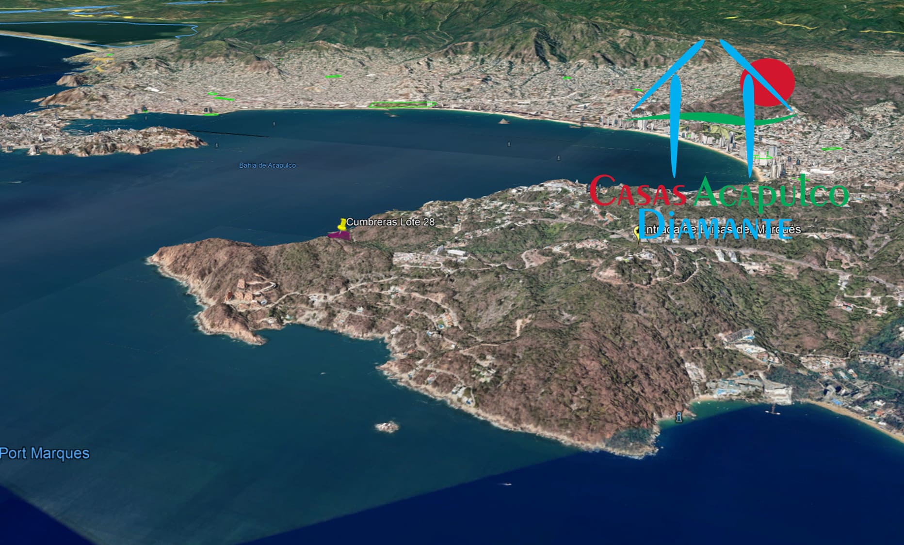 Terreno Brisas del Marqués Cumbreras Lote 28 - Ubicación satelital y entorno 16